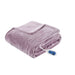 Heated Plush - Throw - Lavender - Simple Home Plus
