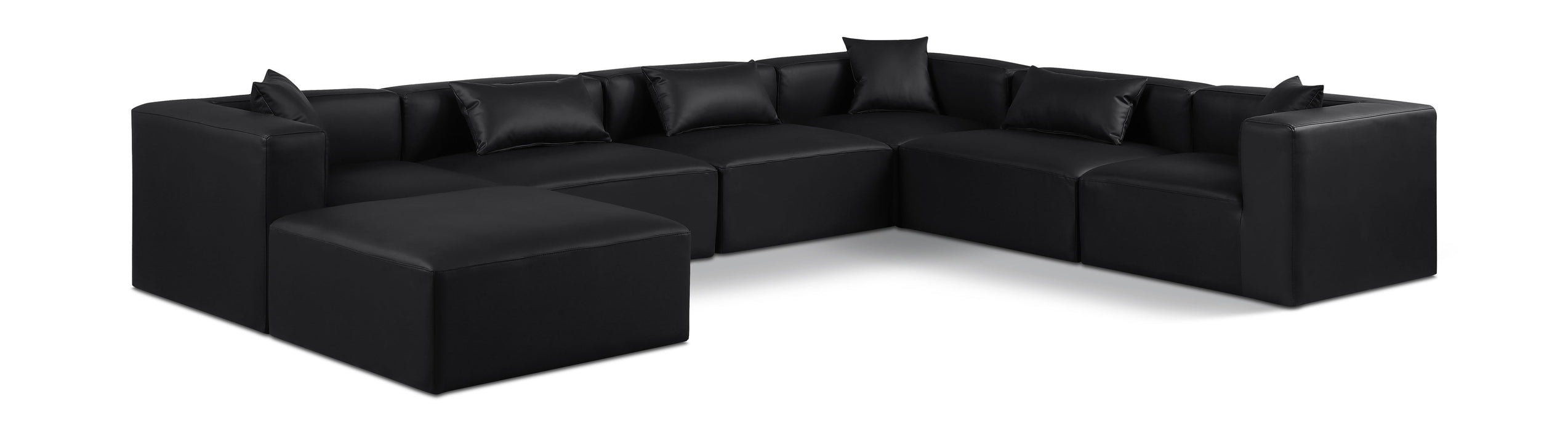 Cube - 7 Piece Modular Sectional - Simple Home Plus