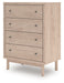 Arloster - Tan - Four Drawer Chest - Simple Home Plus