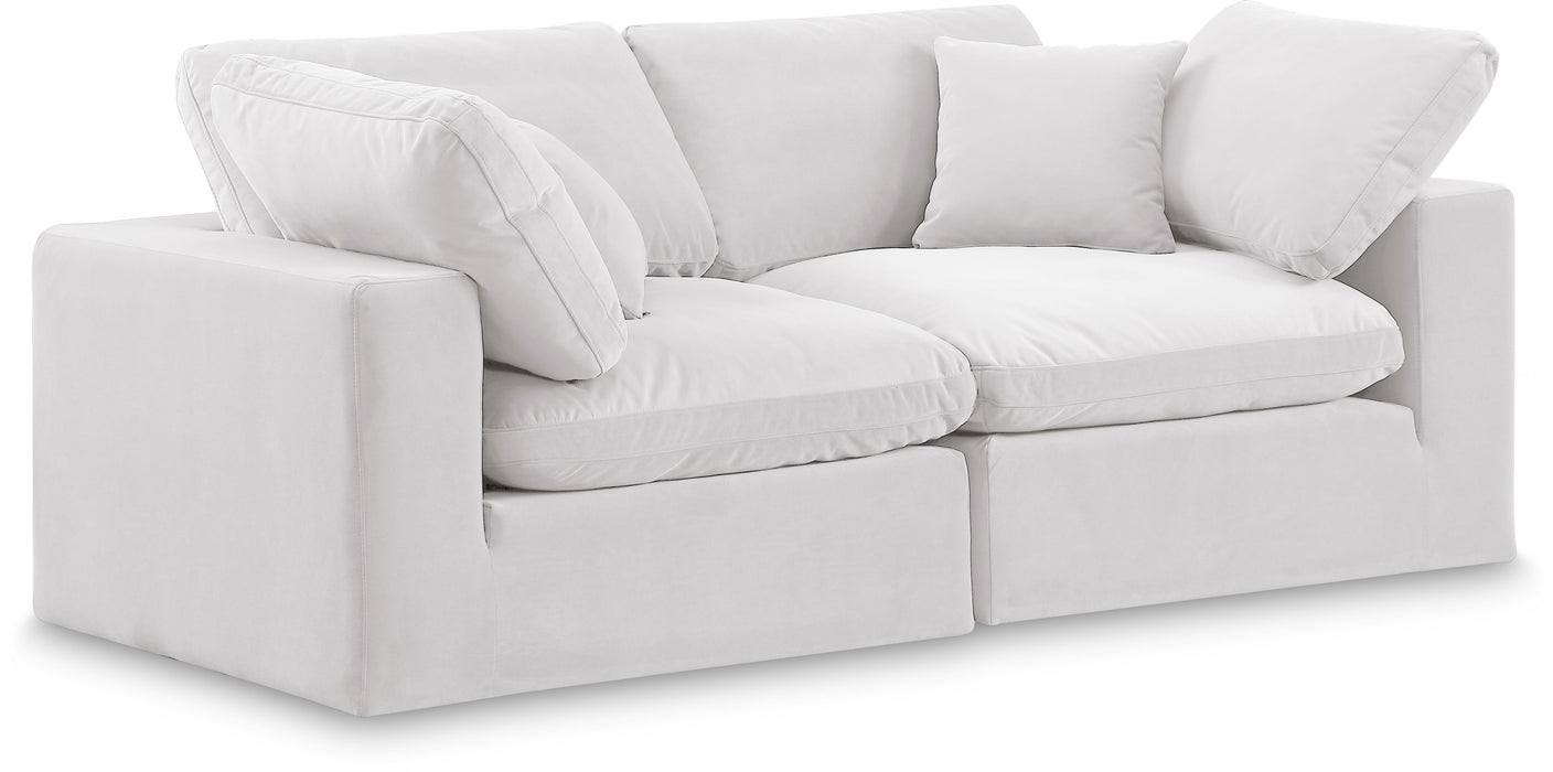 Comfy - Velvet Modular Sofa 2 Seats - Simple Home Plus