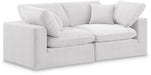 Comfy - Velvet Modular Sofa 2 Seats - Simple Home Plus