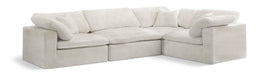 Cozy - 4 Piece Modular Corner Sectional - Simple Home Plus