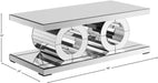 Jocelyn - Coffee Table - Pearl Silver - Simple Home Plus