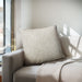 Tara - Solid Boucle Square Pillow - Beige - Simple Home Plus