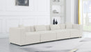 Cube - Linen Modular 4 Seat Sofa - Simple Home Plus