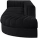 Rummi - Velvet Performance Fabric Upholstered 4 Piece Modular Sectional With Reverse Corner Chair - Simple Home Plus