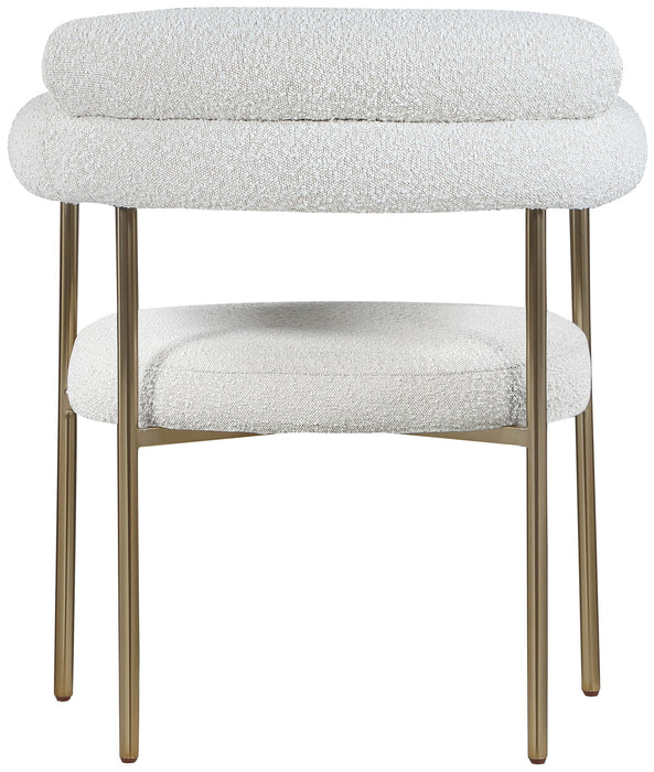 Blake - Boucle Fabric Dining Chair (Set of 2) - Simple Home Plus