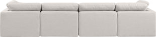 Indulge - Linen 4 Seat Modular Sofa - Simple Home Plus