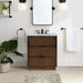 Willard - Engineered Stone And Solid Wood Bathroom Vanity - Simple Home Plus