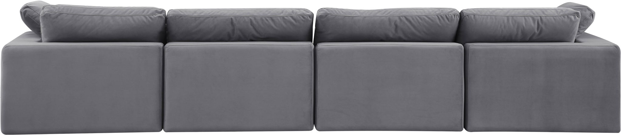 Comfy - Velvet Modular Sofa 4 Seats