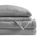 Soloft Plush - Queen Sheet Set - Gray - Simple Home Plus