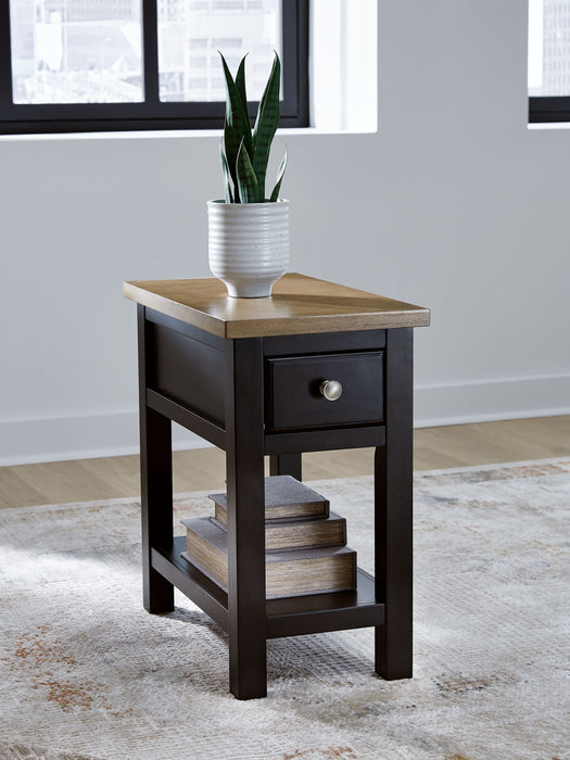 Drazmine - Brown - Chair Side End Table - Simple Home Plus