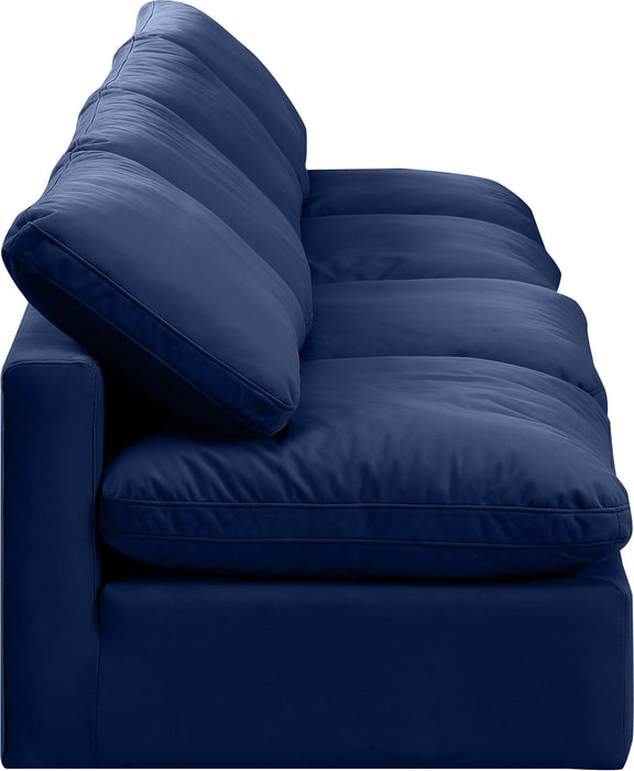 Indulge - Velvet 4 Seat Modular Armless Sofa - Simple Home Plus