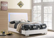 Felicity - Wood LED Panel Bed - Simple Home Plus