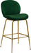 Paris - Stool with Gold Legs (Set of 2) - Simple Home Plus