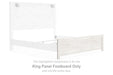Gerridan - King Panel Footboard - White - Simple Home Plus