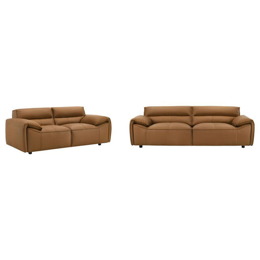 Buxton - Leather Upholstered Sofa Set - Simple Home Plus