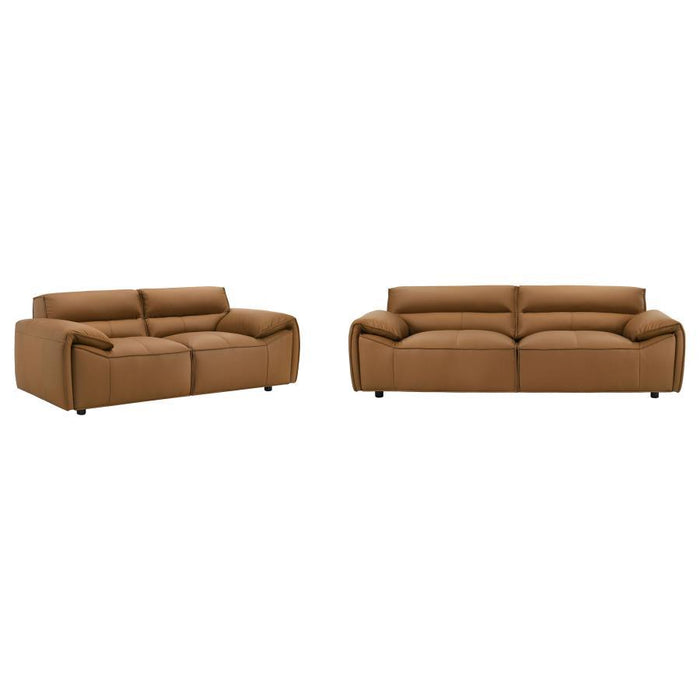 Buxton - Leather Upholstered Sofa Set - Simple Home Plus