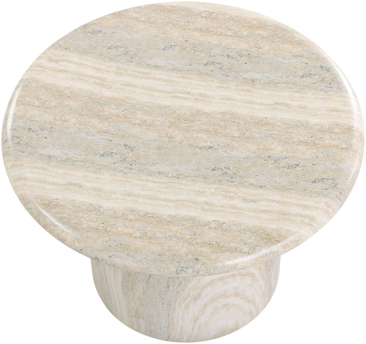 Emara - Concrete And Fiberglass Indoor / Outdoor Coffee Table - Simple Home Plus
