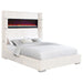 Tisdall - Upholstered Fireplace Bed - Simple Home Plus