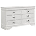 Louis Philippe - Six-Drawer Dresser - Simple Home Plus