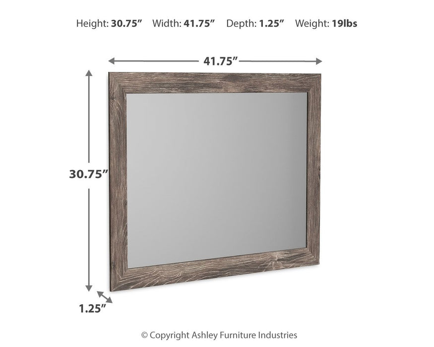 Ralinksi - Bedroom Mirror - Gray - Simple Home Plus