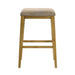 Jane - Contemporary Transitional Wood Bar Height Kitchen Bar Stool - Simple Home Plus
