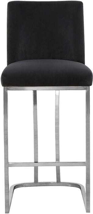Heidi - Stool with Chrome Legs - Simple Home Plus
