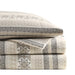 Cozy Cotton Flannel - Printed Queen Sheet Set - Gray / Taupe Nordic - Simple Home Plus
