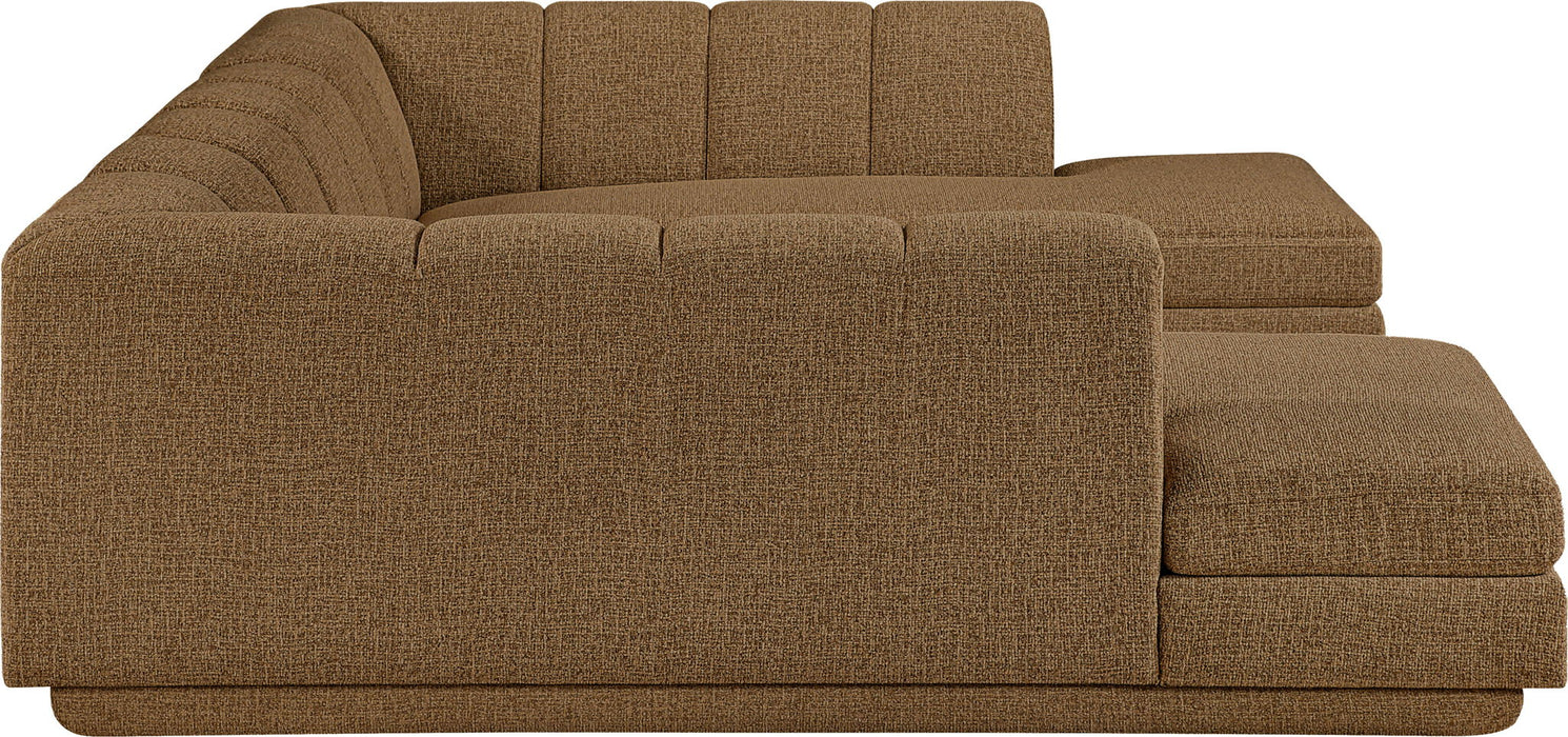 Modari - Sectional - Brown - Simple Home Plus