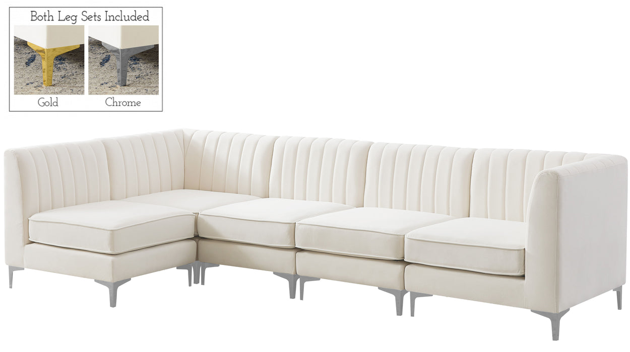Alina - 5 Piece Modular Sectional - Simple Home Plus
