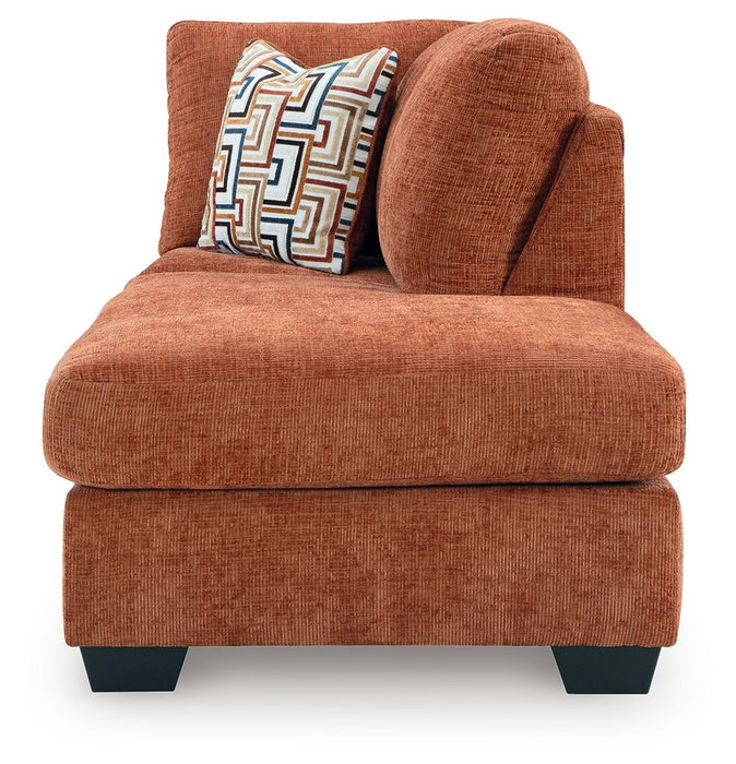 Aviemore - Raf Corner Chaise - Spice - Simple Home Plus