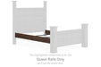 Juararo - Queen Rails - Dark Brown - Simple Home Plus