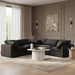 Indulge - Linen 5 Piece Modular Corner Sectional - Simple Home Plus