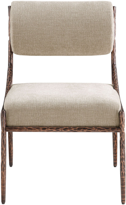 Bastille - Upholstered Dining Side Chair (Set of 2) - Bronze Frame - Simple Home Plus