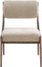 Bastille - Upholstered Dining Side Chair (Set of 2) - Bronze Frame - Simple Home Plus