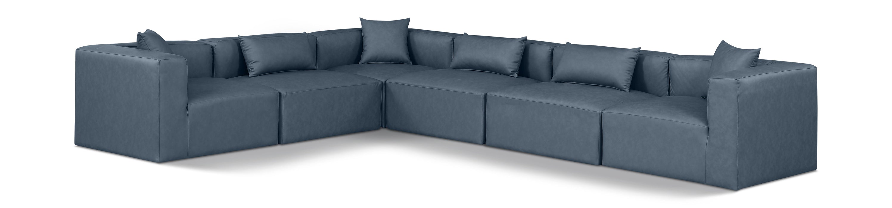 Cube - 6 Piece Modular Corner Sectional - Simple Home Plus