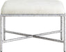 Valley - Bench With Silver Frame - Simple Home Plus