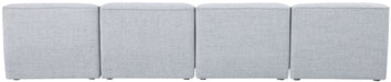 Miramar - 4 Seat Armless Modular Sofa - Simple Home Plus