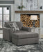 Gardiner - 2 Pc. - Chair And A Half, Ottoman - Pewter - Simple Home Plus
