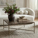 Valen - Marble And Iron Table - Simple Home Plus