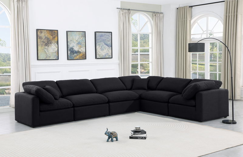 Indulge - Linen 6 Piece Modular Corner Sectional