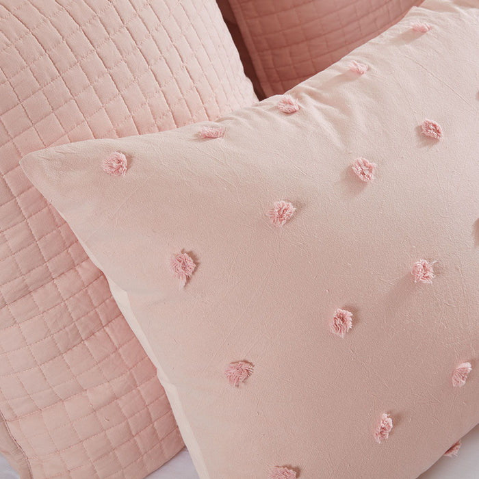 Brooklyn - Comforter Set - Pink - Simple Home Plus