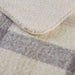 Bloomington - Faux Mohair to Sherpa Throw - Natural - Simple Home Plus