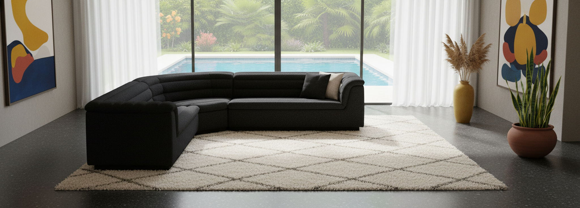 Cascade - Boucle Modular Sectional - Simple Home Plus