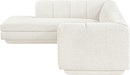 Modari - Sectional - Cream - Simple Home Plus