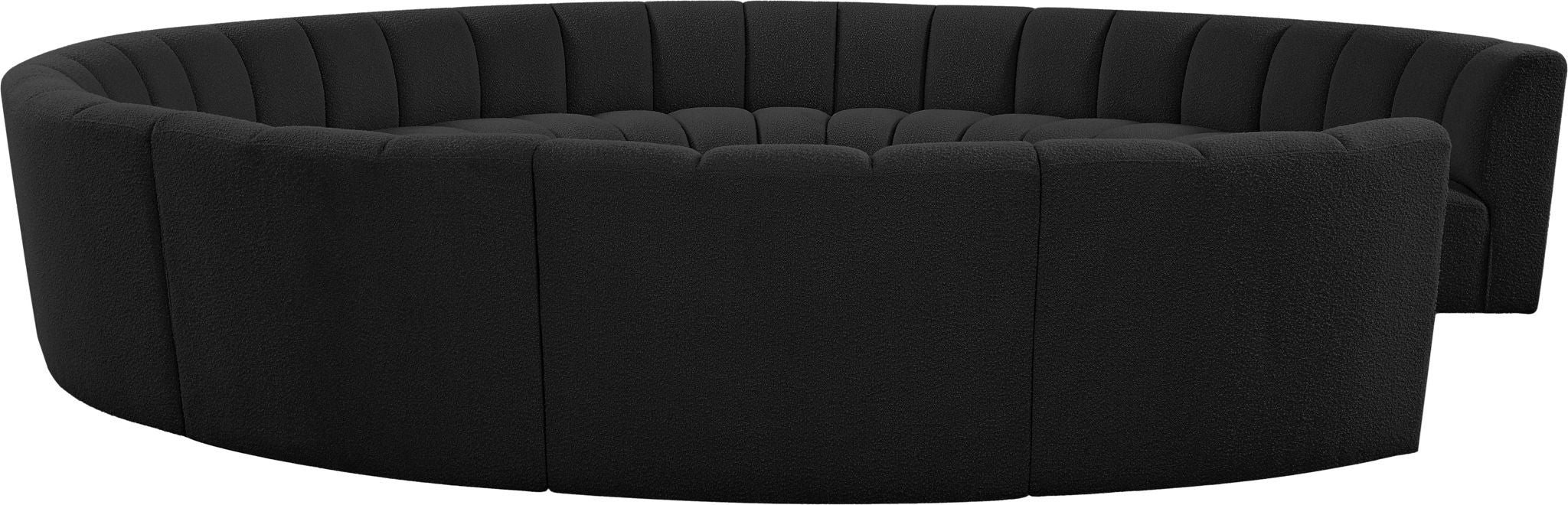 Infinity - 11 Piece Boucle Modular Sectional - Simple Home Plus