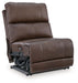 Bleckley - Power Armless Recliner With Adjustable Headrest - Espresso - Simple Home Plus
