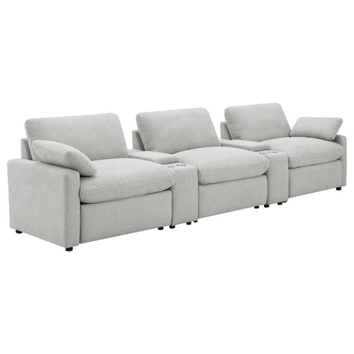 Collins - 5-Piece Power Reclining Home Theater Seating - Simple Home Plus