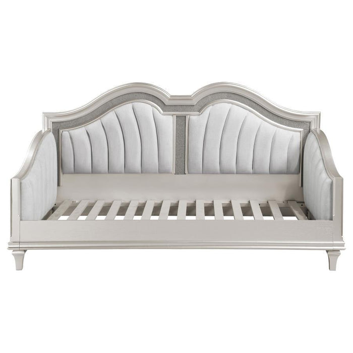 Evangeline - Upholstered Twin Daybed - Silver Oak - Simple Home Plus